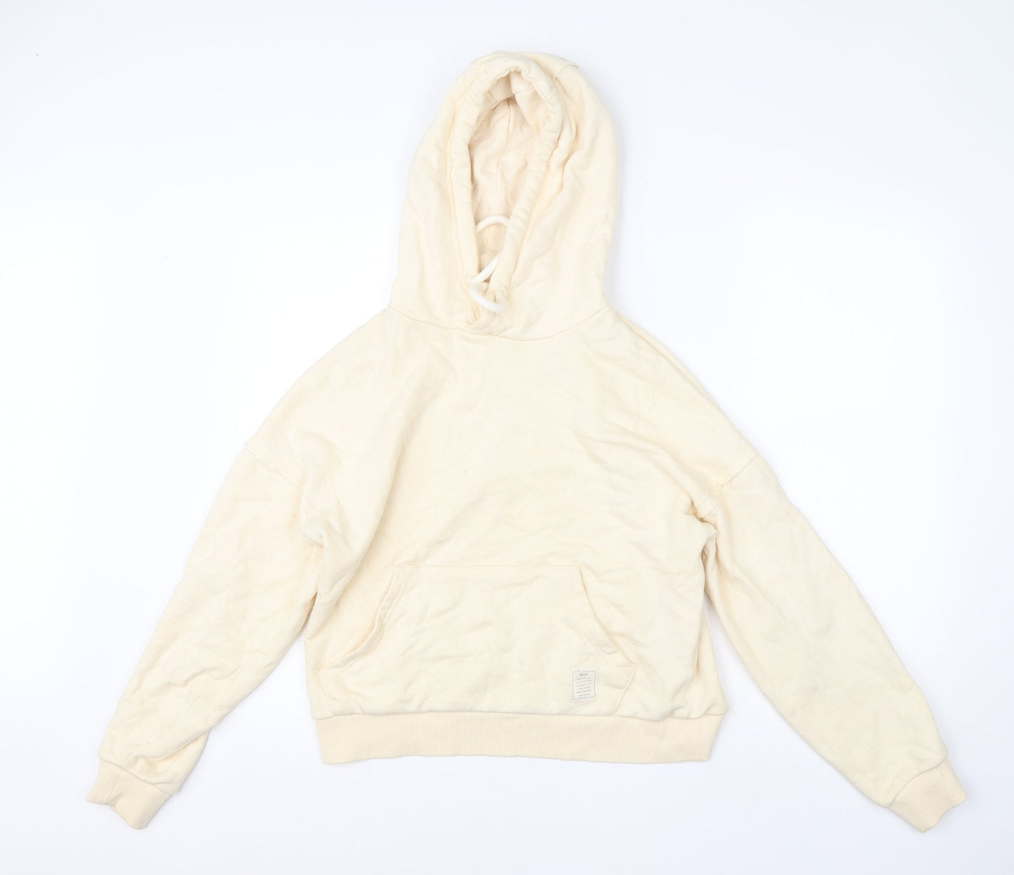 Mens UK Size S MP Beige Pullover Hoodie