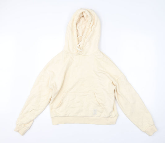 Mens UK Size S MP Beige Pullover Hoodie