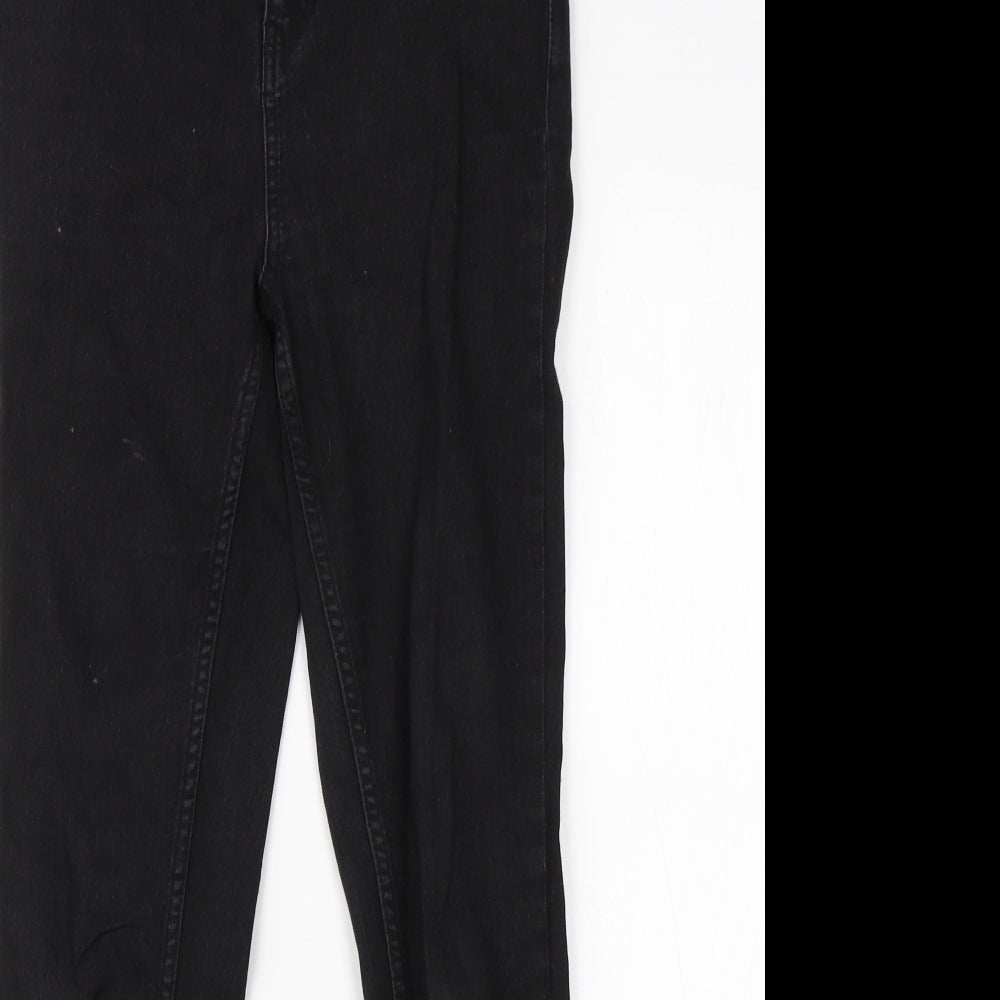 New Look Womens Black  Cotton Skinny Jeans Size 10 L25 in Regular