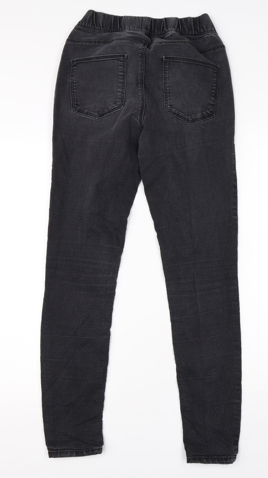 Womens UK Size 10 Preworn Regular Fit Jegging Black Jeans