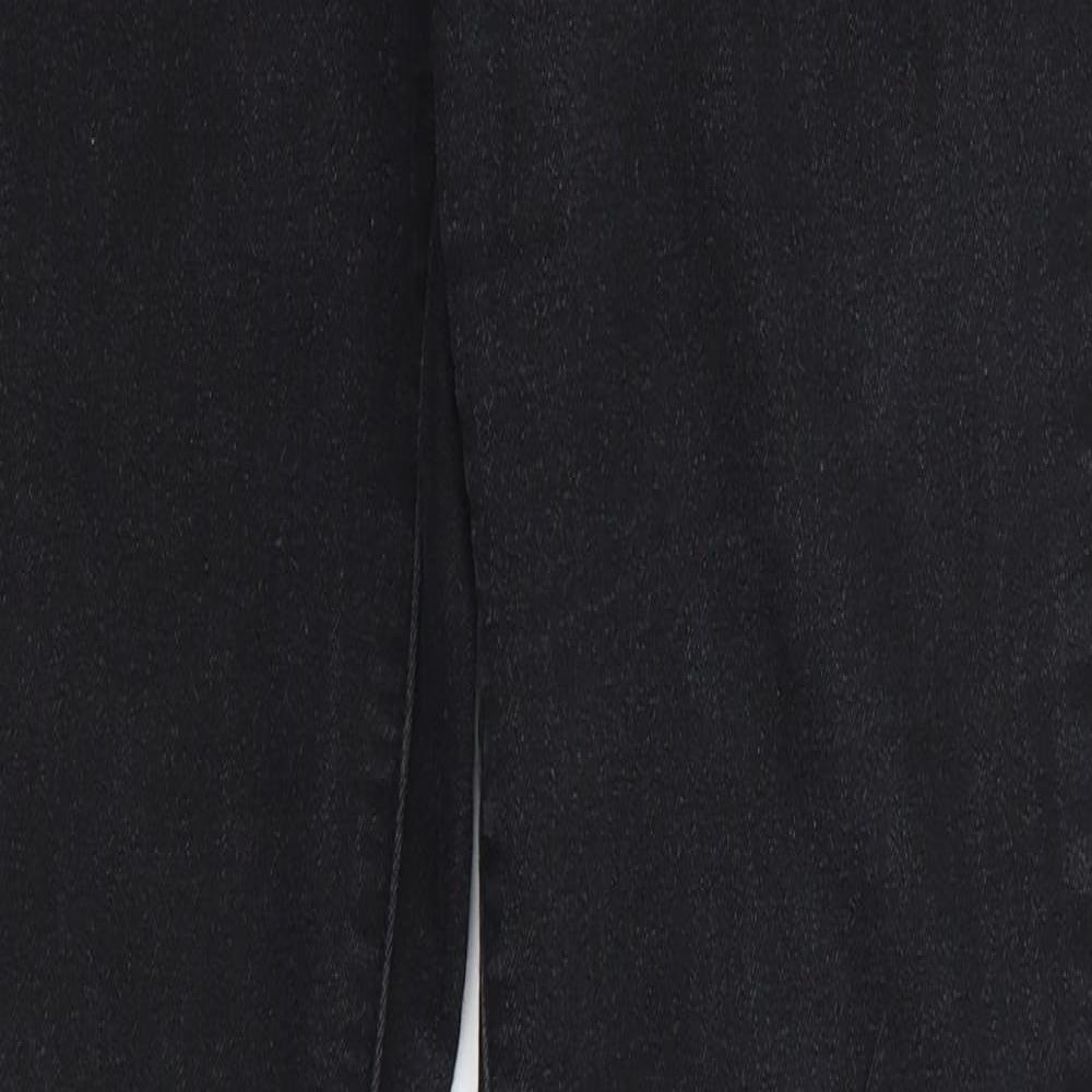 FOREVER 21 Mens Black  Cotton Skinny Jeans Size 28 in L31 in Regular