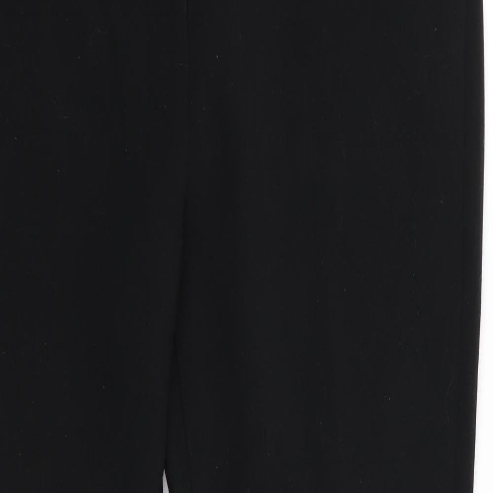 Womens UK Size 12 Marks and Spencer Regular Fit Bloomer Black Trousers