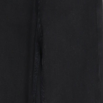 Mens UK Size 25 in Topshop Jamie Regular Fit Skinny Black Jeans