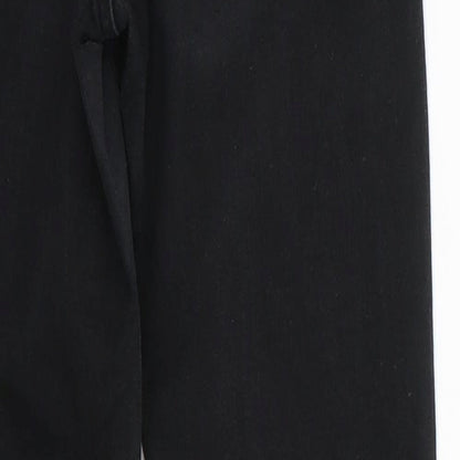Mens UK Size 25 in Topshop Jamie Regular Fit Skinny Black Jeans