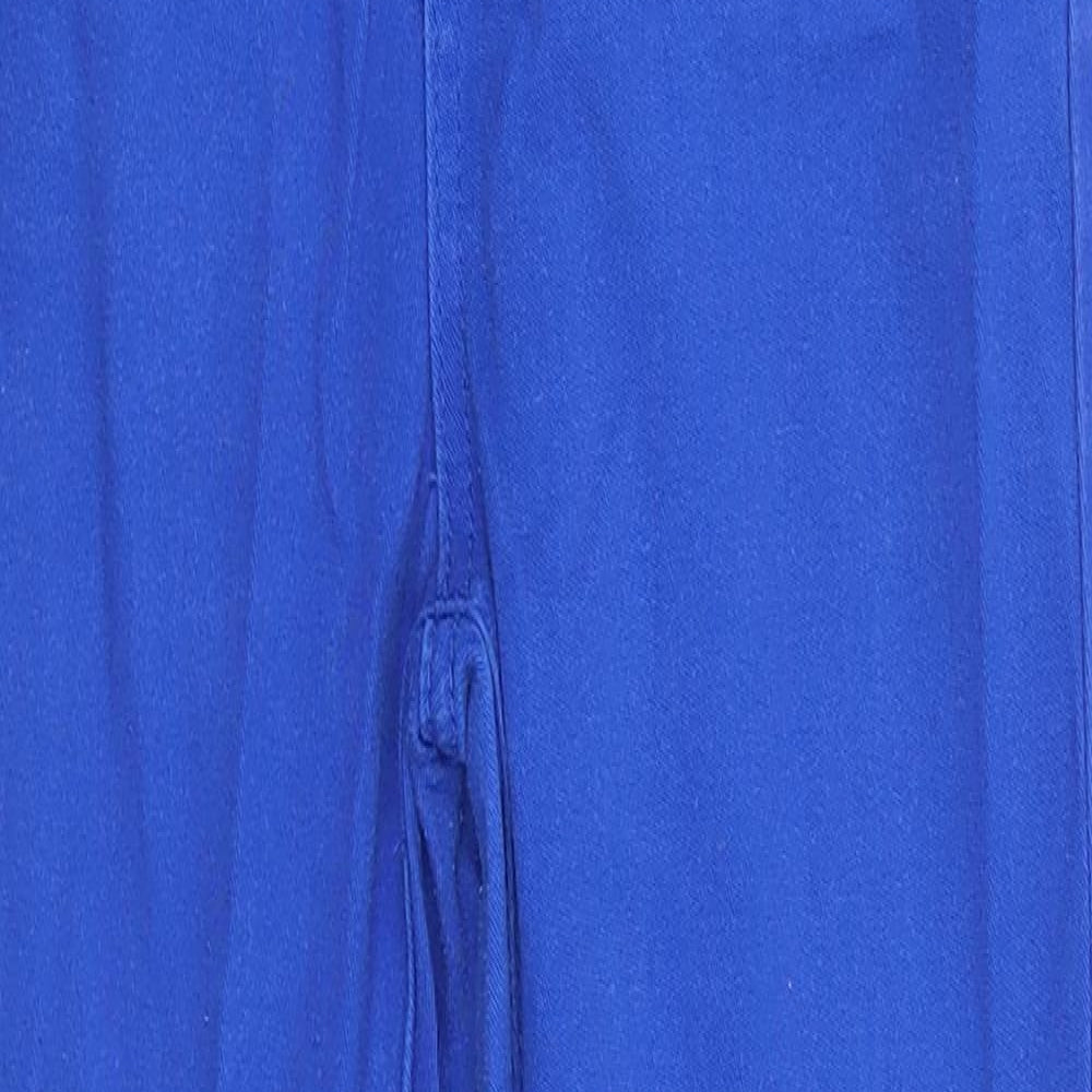Generation 915 Girls Blue  Cotton Skinny Jeans Size 11 Years  Regular Button - Cobalt blue