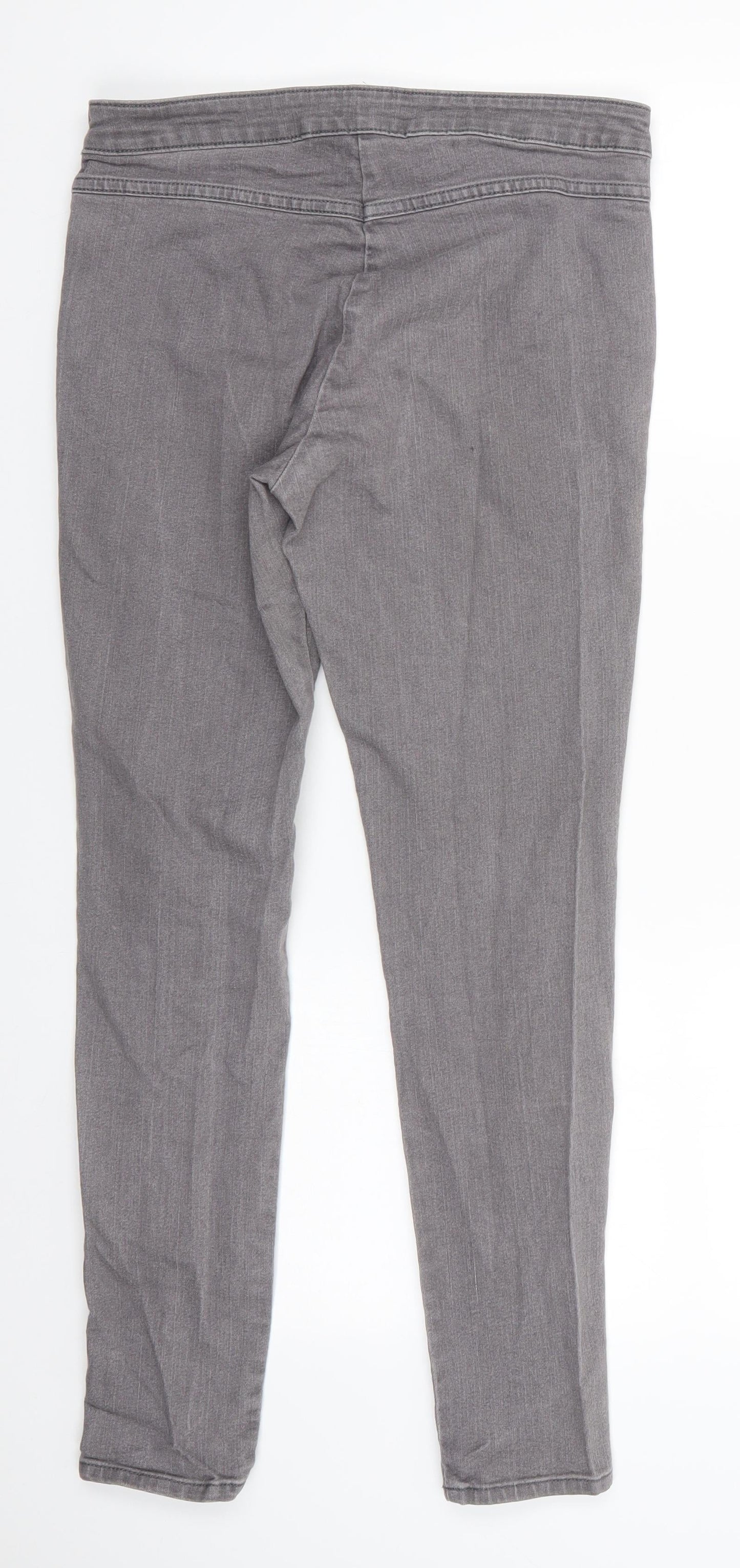 Womens UK Size 12 Divided Regular Fit Skinny Grey Jeans