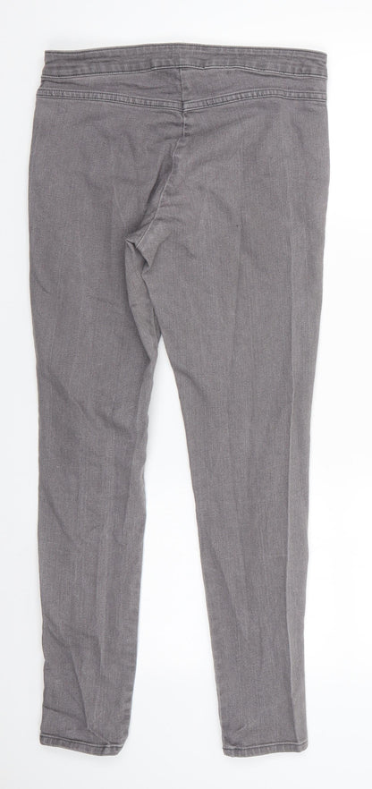 Womens UK Size 12 Divided Regular Fit Skinny Grey Jeans