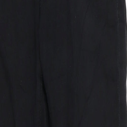 Mens UK Size 28 in Topshop Moto Regular Fit Skinny Black Jeans