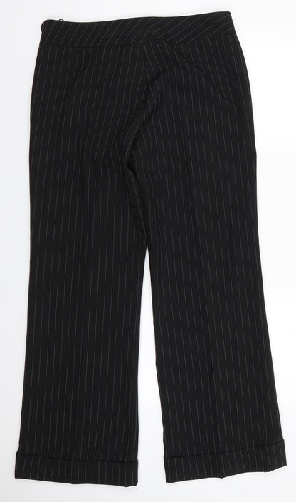 Womens UK Size 14 Dorothy Perkins Regular Fit  Black Trousers