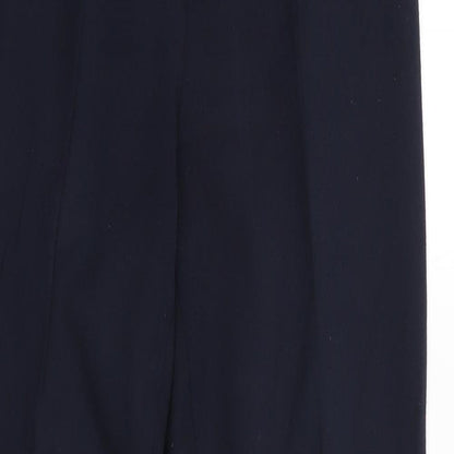 Womens UK Size 6 Marks and Spencer Slim Fit  Blue Trousers