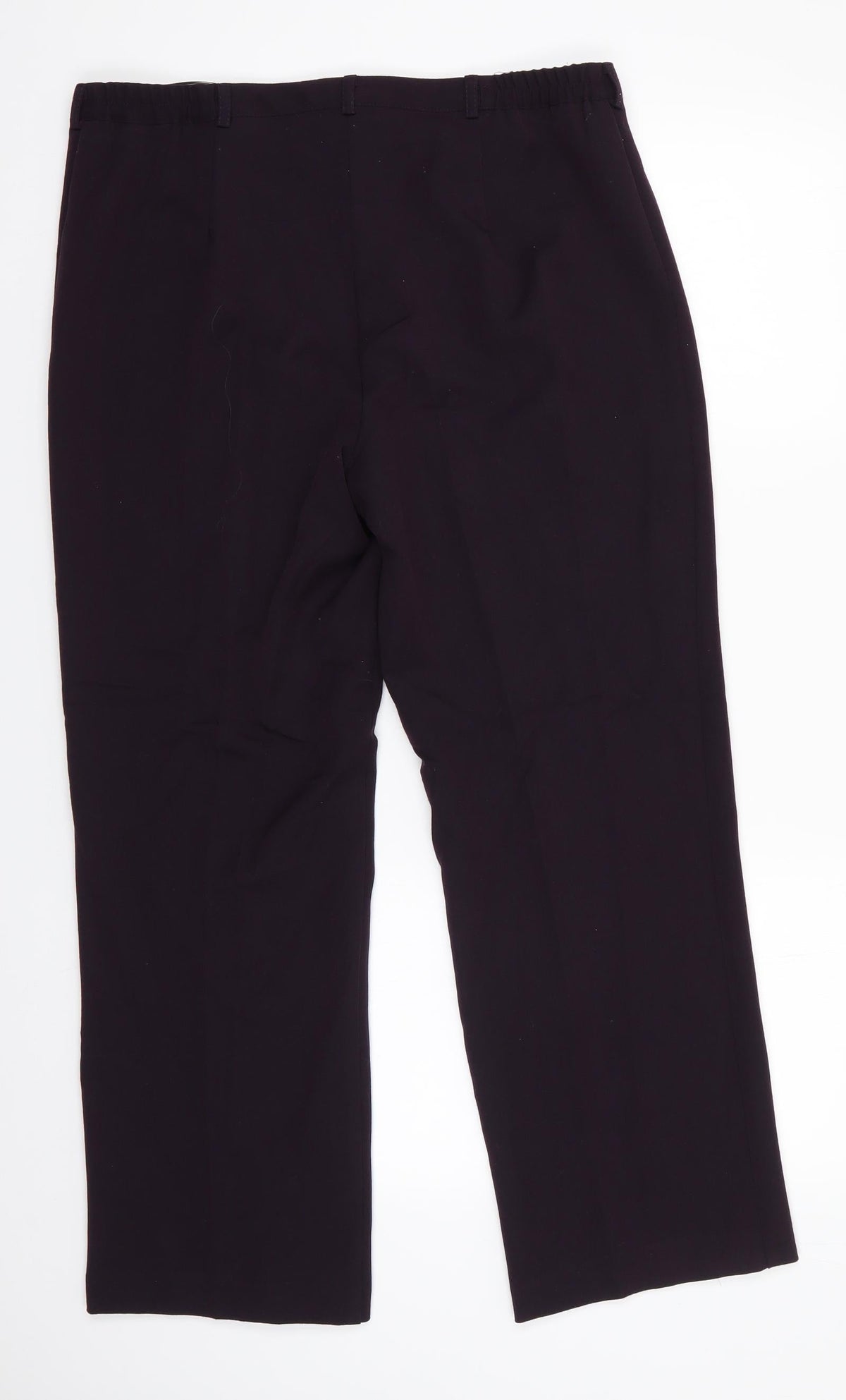Womens UK Size 14 Annabelle Regular Fit  Purple Trousers