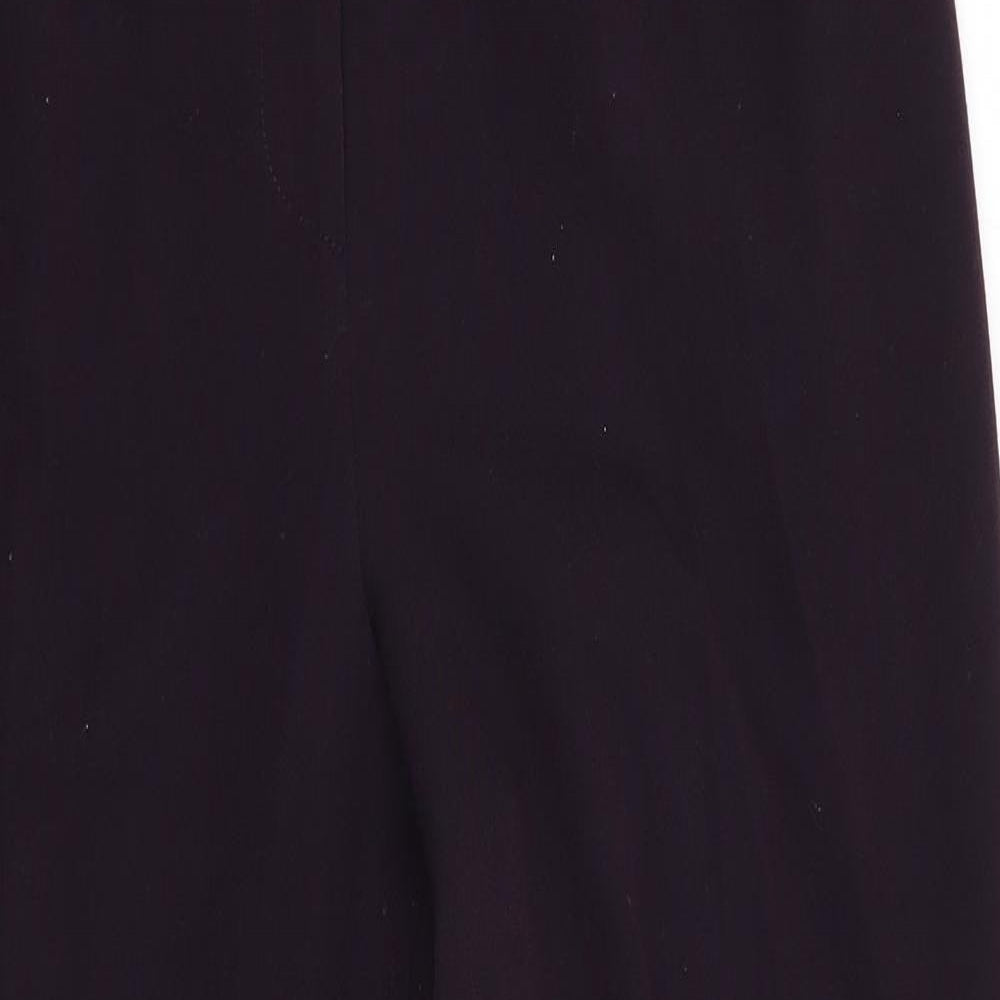 Womens UK Size 14 Annabelle Regular Fit  Purple Trousers