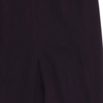Womens UK Size 14 Annabelle Regular Fit  Purple Trousers