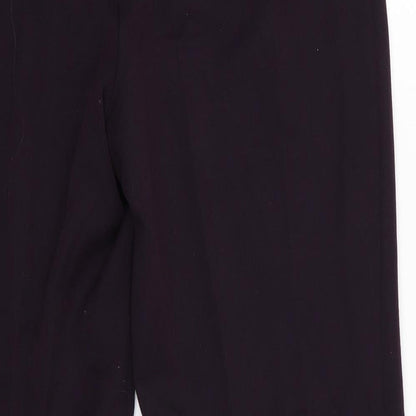 Womens UK Size 14 Annabelle Regular Fit  Purple Trousers