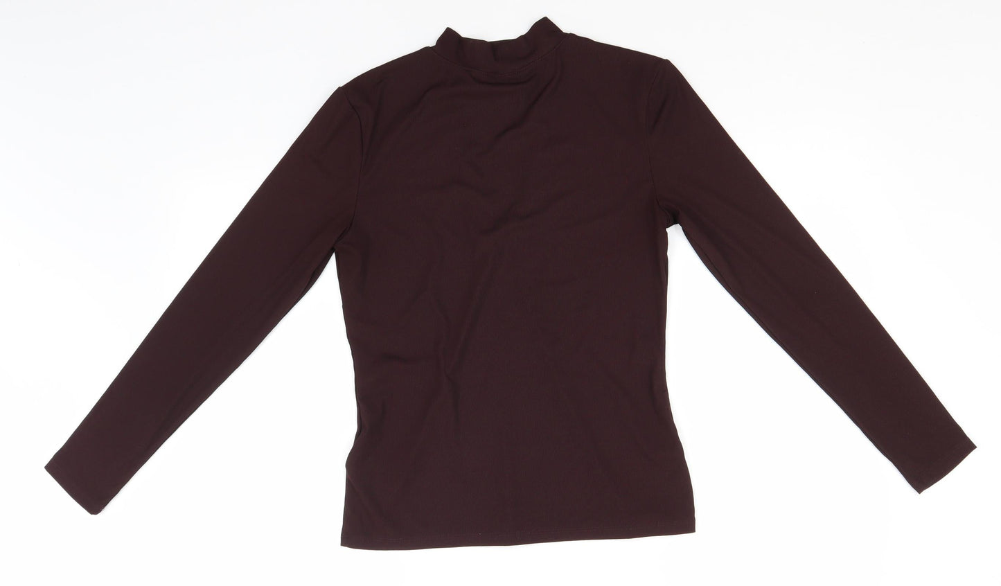 Womens UK Size M H&M Black Basic Blouse