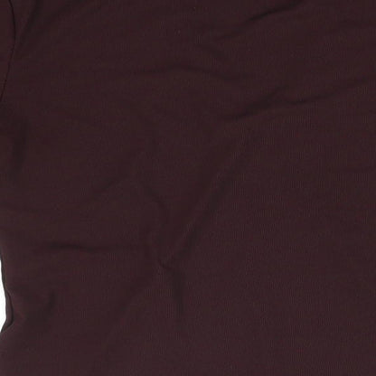 Womens UK Size M H&M Black Basic Blouse