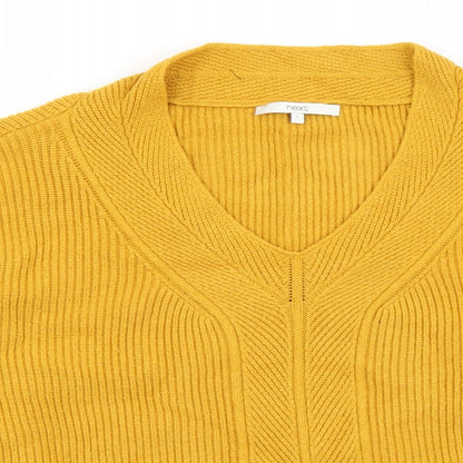 Womens UK Size L NEXT Orange Pullover Jumper