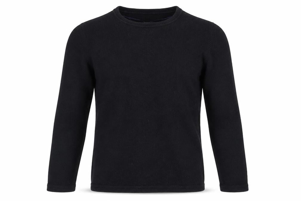 Mens UK Size M Avenue Black Pullover Jumper