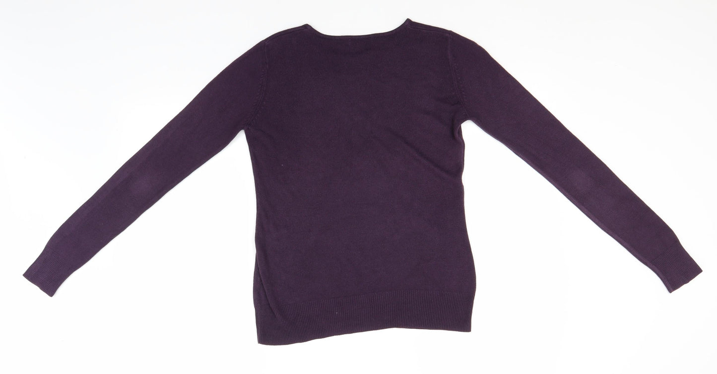 Womens UK Size S MK one Blue Pullover Jumper