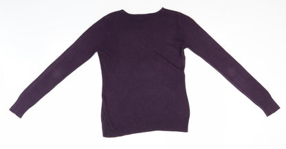 Womens UK Size S MK one Blue Pullover Jumper