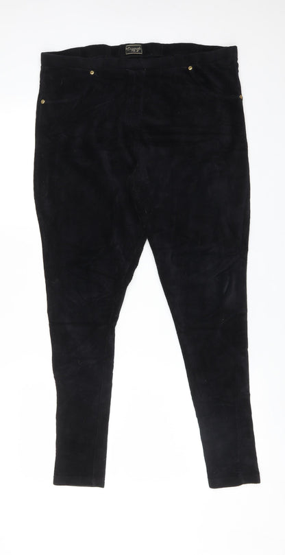Womens UK Size L ORIGINALS Regular Fit Jegging Black Trousers