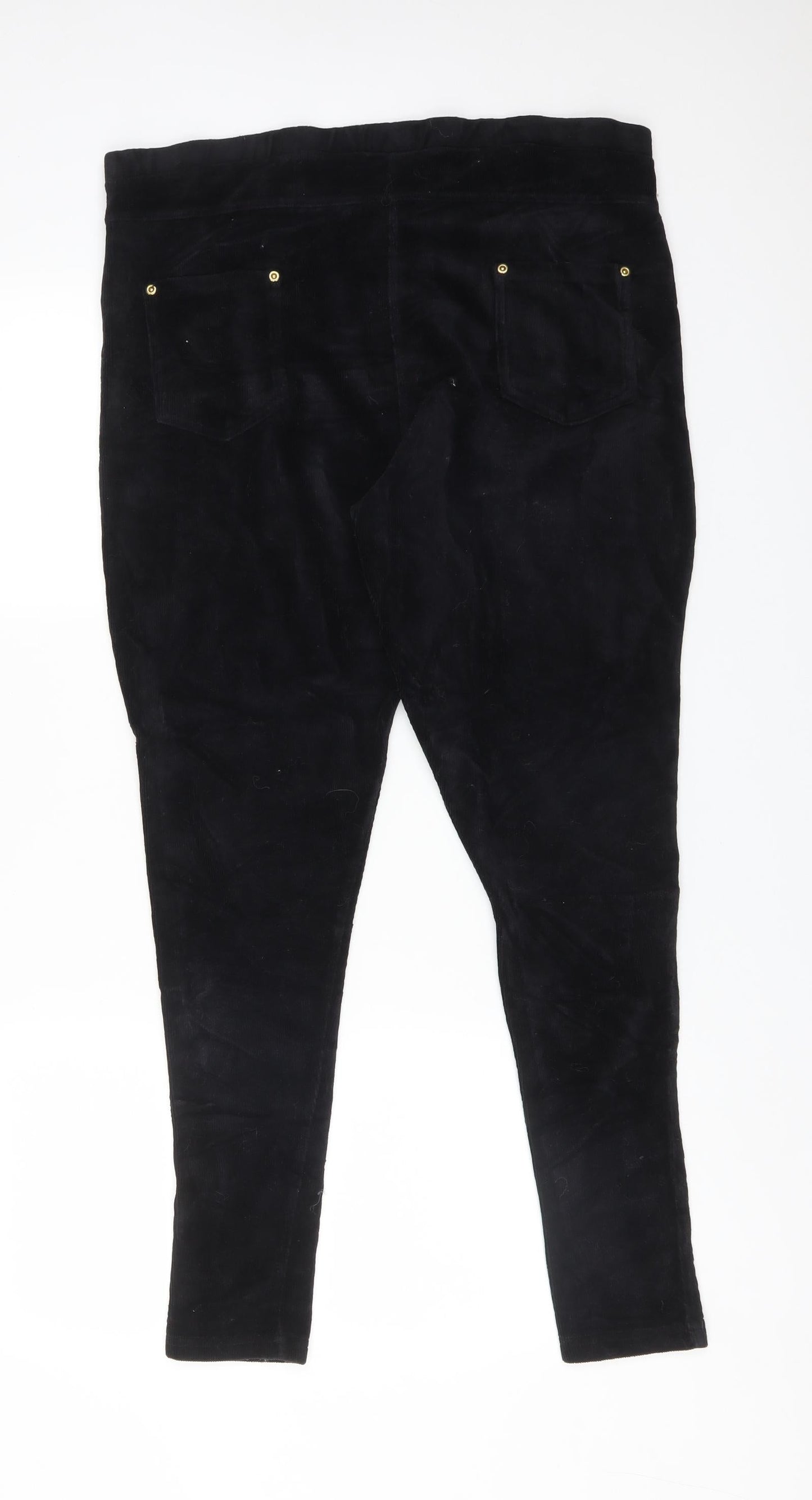 Womens UK Size L ORIGINALS Regular Fit Jegging Black Trousers