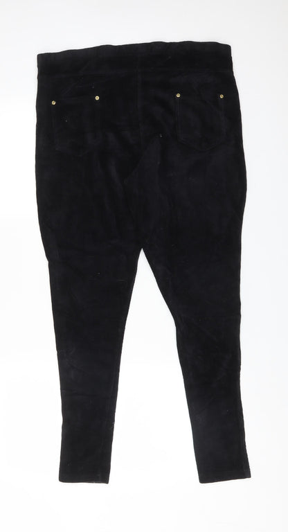 Womens UK Size L ORIGINALS Regular Fit Jegging Black Trousers