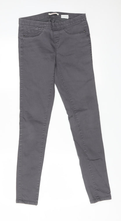 Womens UK Size 8 CAMAIEU Regular Fit Jegging Grey Jeans
