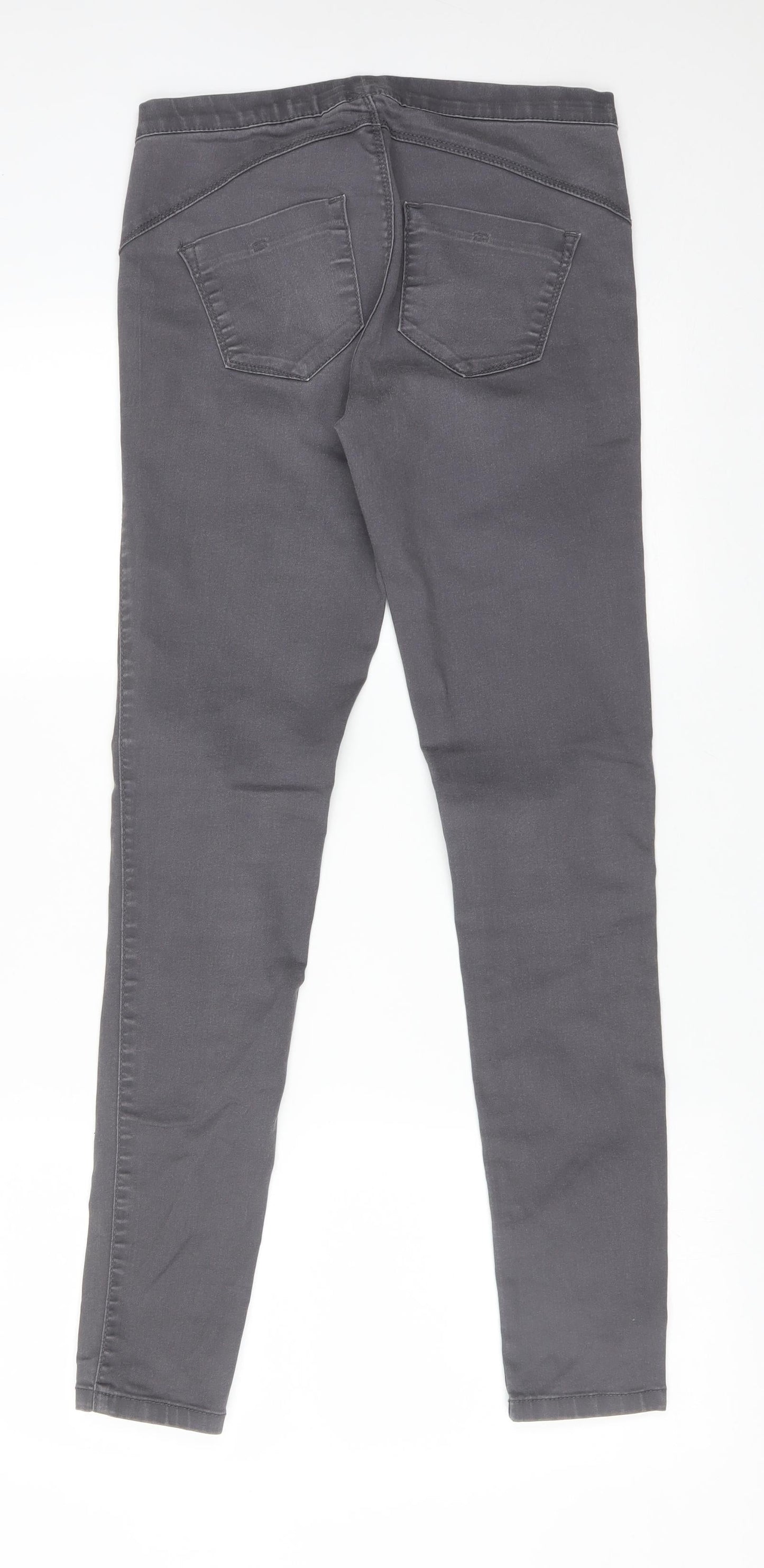 Womens UK Size 8 CAMAIEU Regular Fit Jegging Grey Jeans