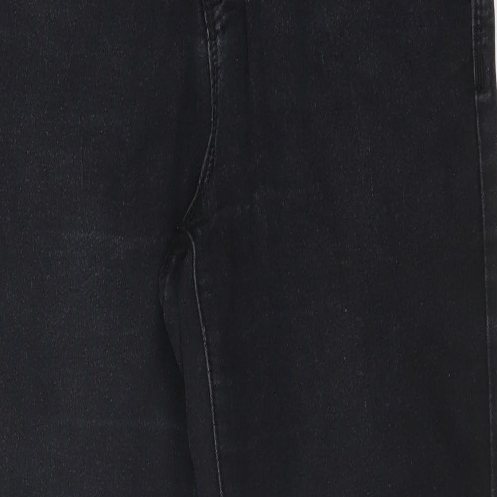 DENIM CO Womens Black  Cotton Skinny Jeans Size 8 L27 in Regular