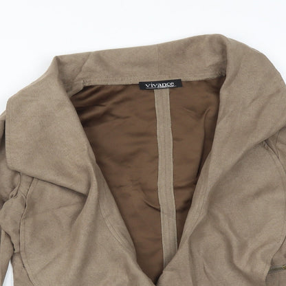 VIVANCE Womens Brown   Jacket  Size 12