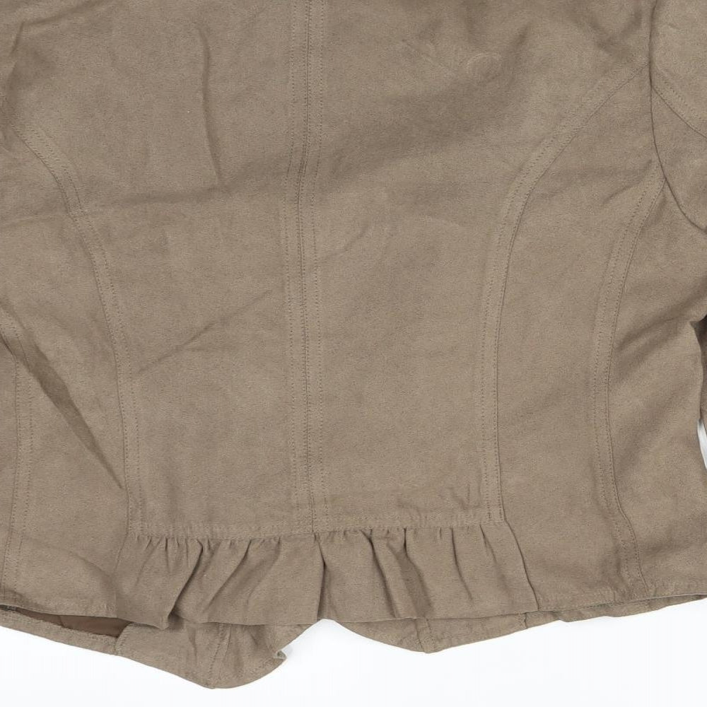 VIVANCE Womens Brown   Jacket  Size 12