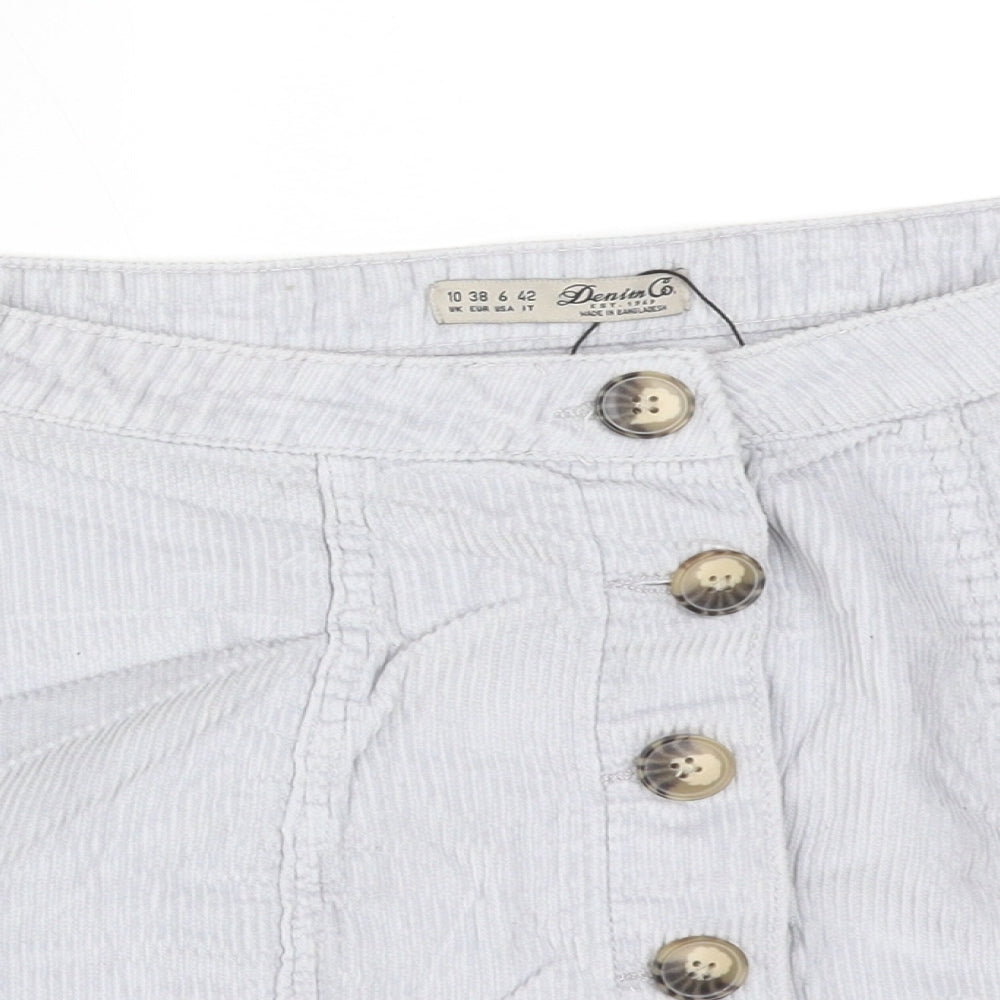 Womens UK Size 10 DENIM CO Straight & Pencil  Skirt