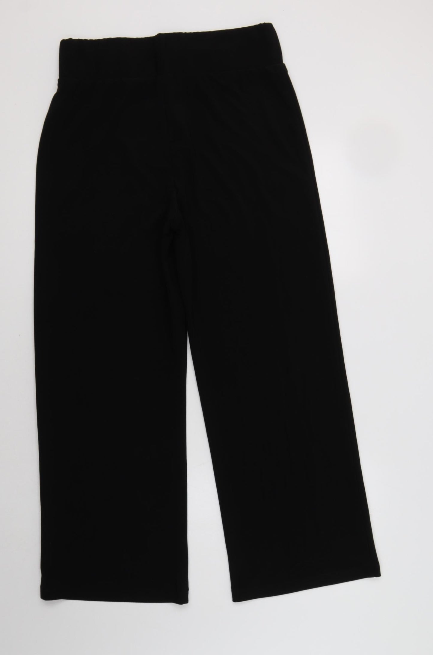 Layman Womens Black  Polyester Dress Pants Trousers Size 14 L30 in Regular