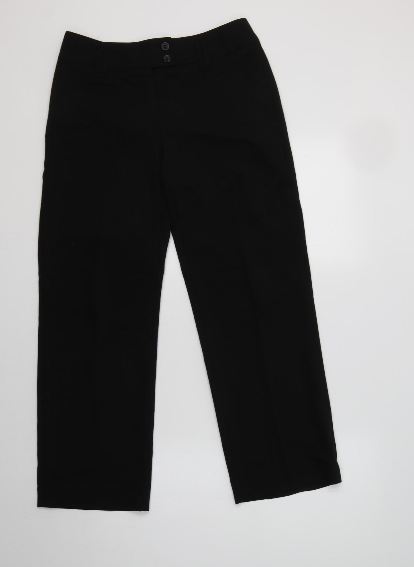 Gerry Weber Womens Black  Polyester Dress Pants Trousers Size 34 L28 in Regular