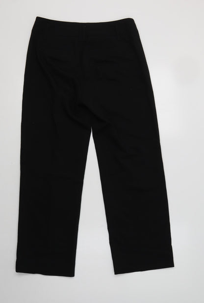 Gerry Weber Womens Black  Polyester Dress Pants Trousers Size 34 L28 in Regular