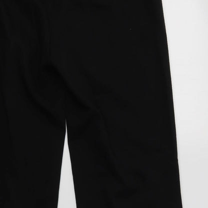 Gerry Weber Womens Black  Polyester Dress Pants Trousers Size 34 L28 in Regular