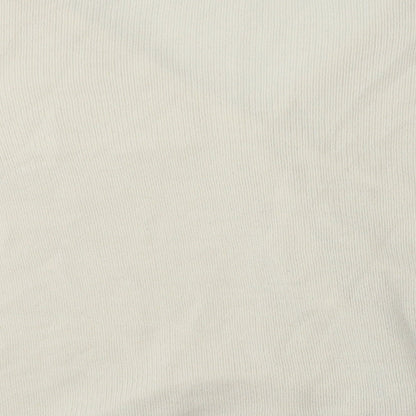 Damart Womens Ivory V-Neck  Acrylic Cardigan Jumper Size 16