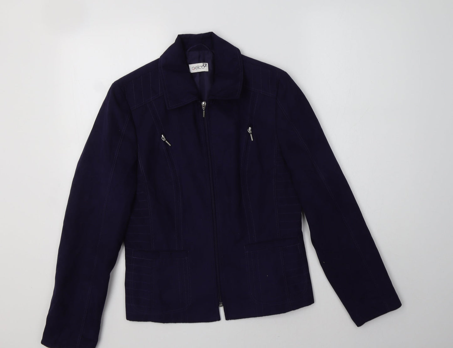 Womens UK Size 10 Gelco Purple Jacket