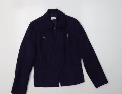 Womens UK Size 10 Gelco Purple Jacket
