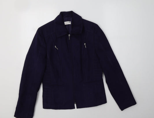Womens UK Size 10 Gelco Purple Jacket