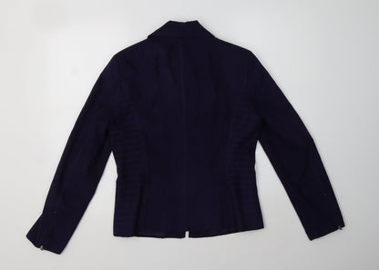 Womens UK Size 10 Gelco Purple Jacket