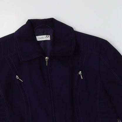 Womens UK Size 10 Gelco Purple Jacket
