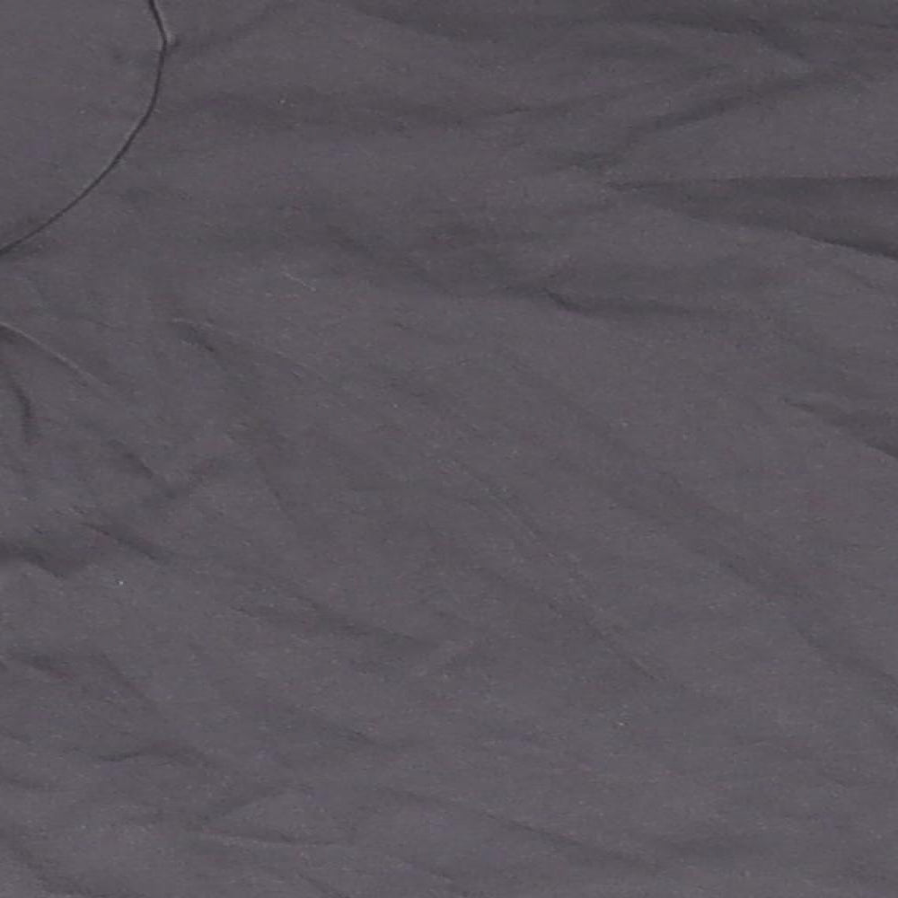 George Boys Grey  Cotton Basic T-Shirt Size 2-3 Years Round Neck  - Daddy's Bestie