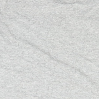 ESMARA Womens Grey  Cotton Basic T-Shirt Size 10 Round Neck