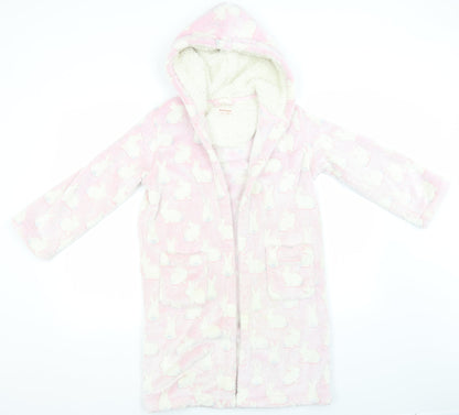 Blue Zoo Girls Pink Animal Print Polyester Top Gown Size 9-10 Years   - Bunnies