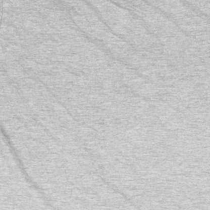 Womens UK Size 6 Disney Grey Basic T-Shirt