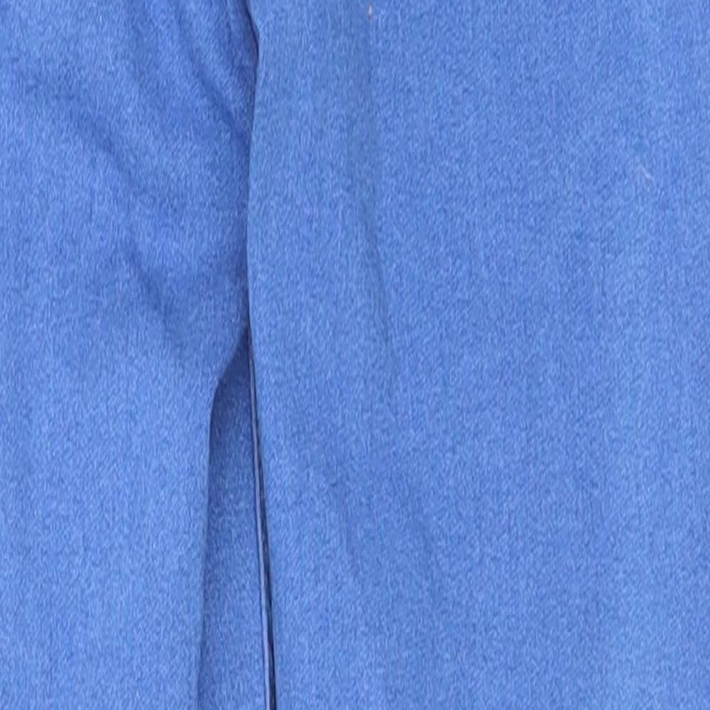 Lipsy Girls Blue  Cotton Straight Jeans Size 11 Years  Regular