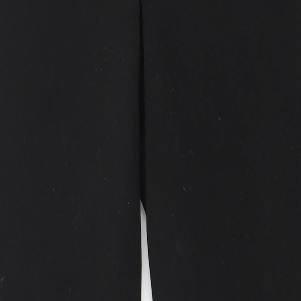 Womens UK Size 28 in Preworn Regular Fit Straight Black Jeans