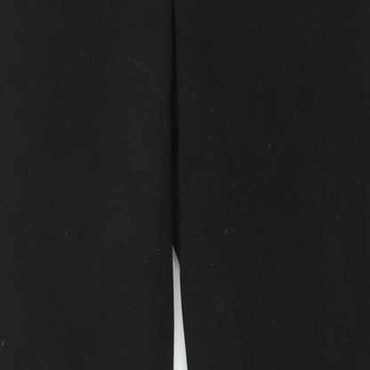 Womens UK Size 28 in Preworn Regular Fit Straight Black Jeans